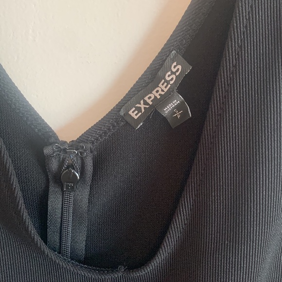 EXPRESS black bodysuit size small - Picture 3 of 7
